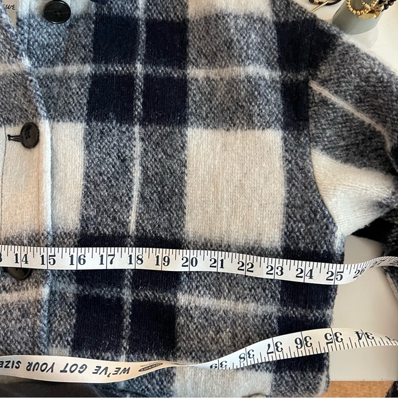 Madewell Wool Blend Walton Shirt-Jacket in Colleton Plaid Sz XL - Picture 11 of 12